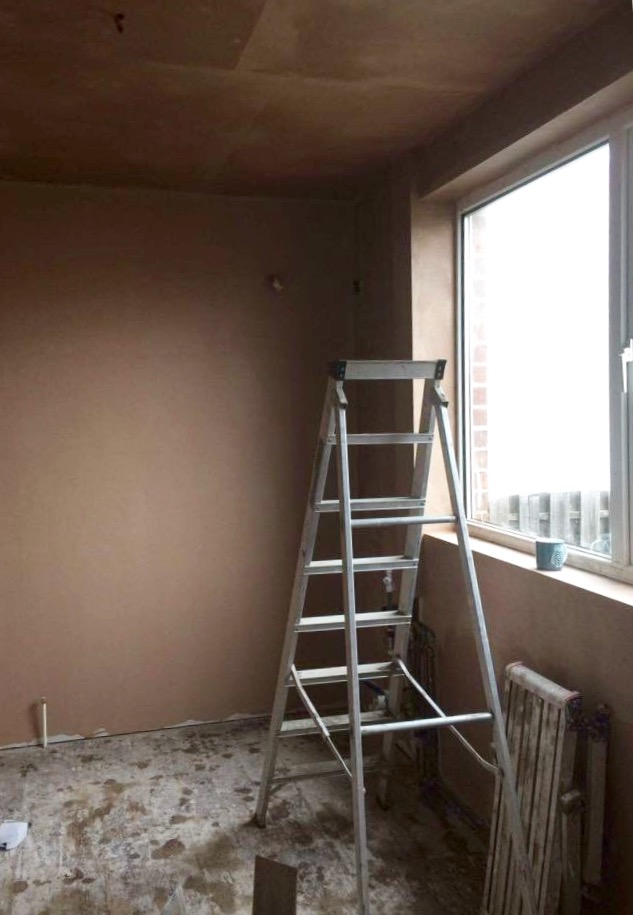 plastering work